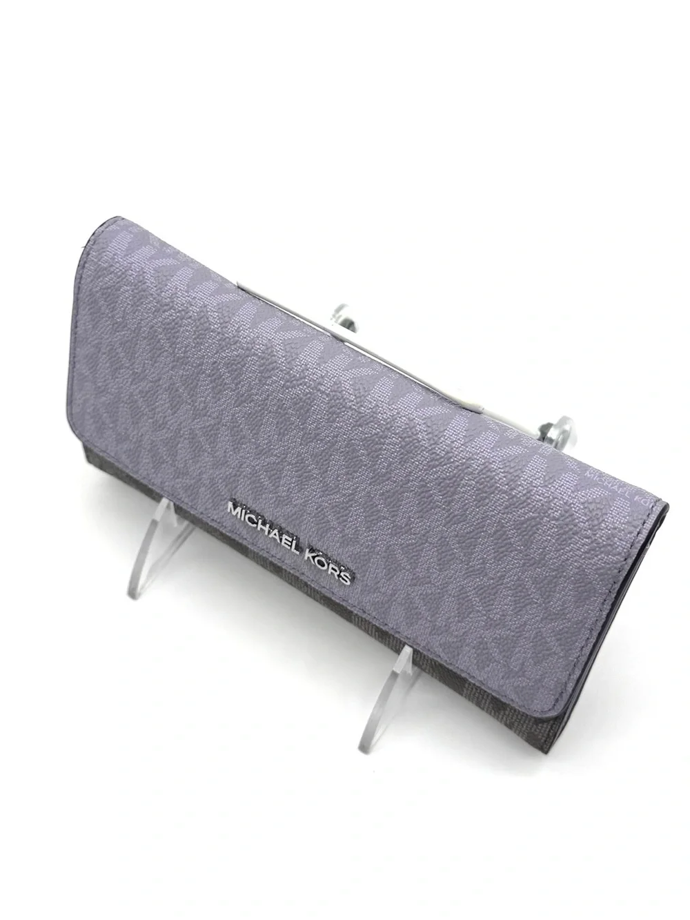 Michael Kors Large Jet Set Travel Trifold Wallet - Lilac